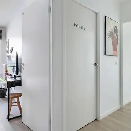 Abraham-guest 1 Ladefense U-arena #terasse #fibre #view Отель типа 