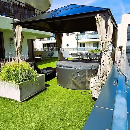 Abraham-guest 1 Ladefense U-arena #terasse #fibre #view Отель типа 