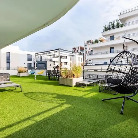 Bed & Breakfast Abraham - Guest 1 Ladefense U-arena #terasse #fibre #netflix