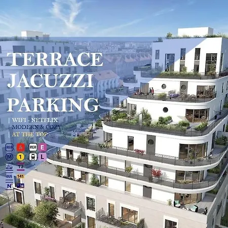Bed & Breakfast Abraham - Guest 1 Ladefense U-arena #terasse #fibre #netflix Colombes (Hauts-de-Seine)